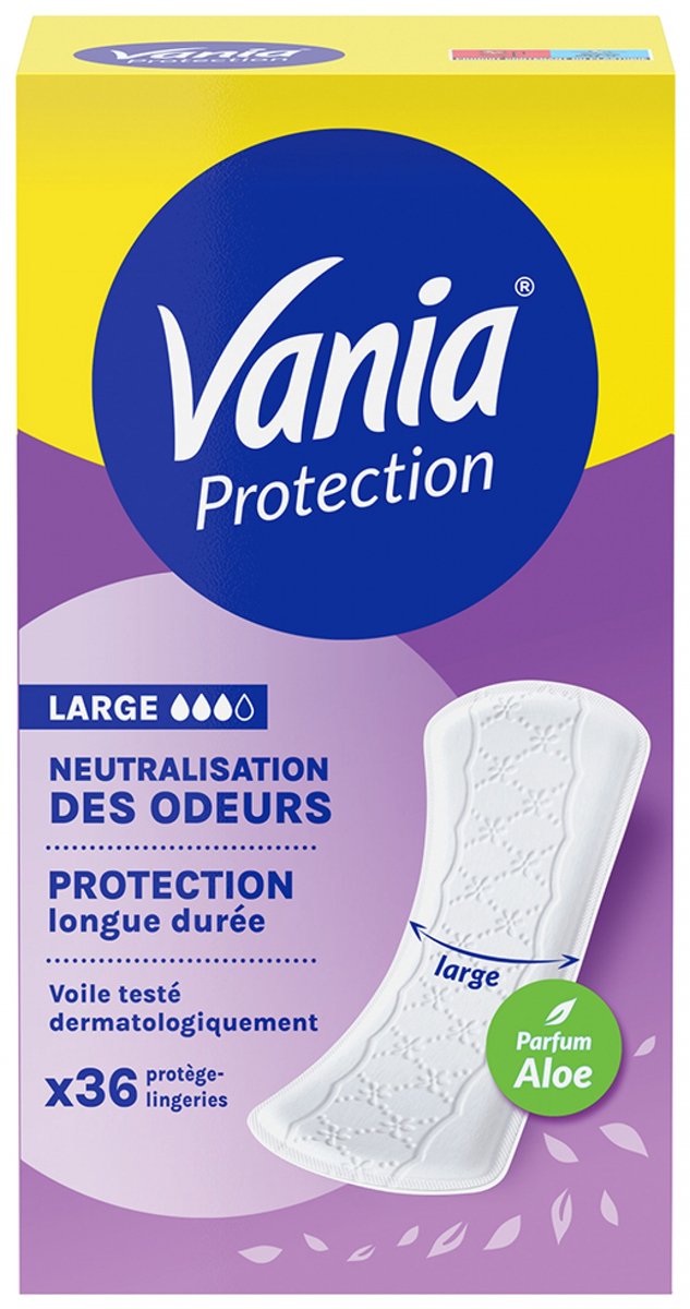 VANIA Set van 36 Protege-slips Protect + Large - Alo�