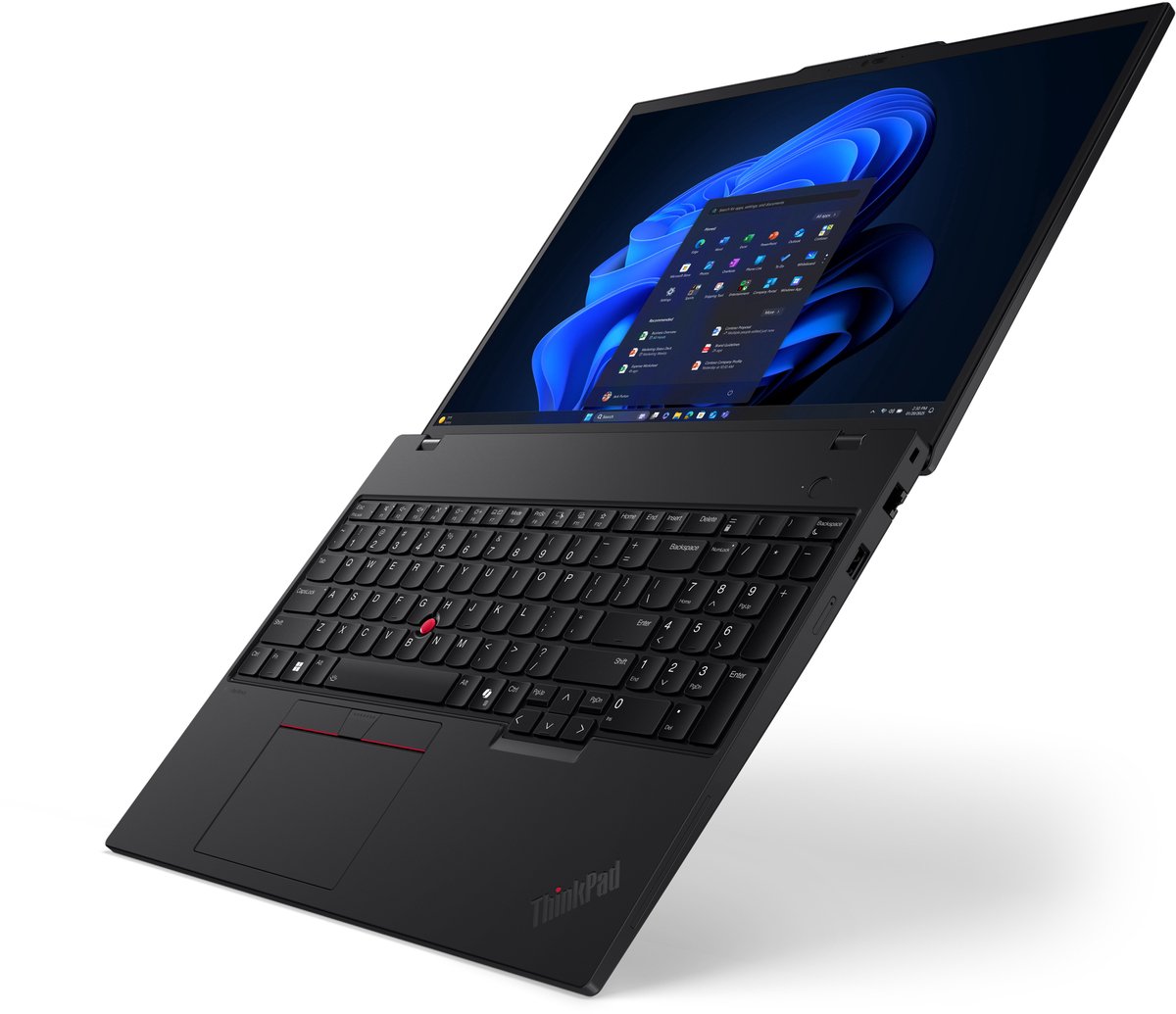 Lenovo ThinkPad T16 Gen 4 (Intel) - Zakelijke Laptop - 16 inch - Core Ultra 7 - 32GB/1000GB thumbnail 5