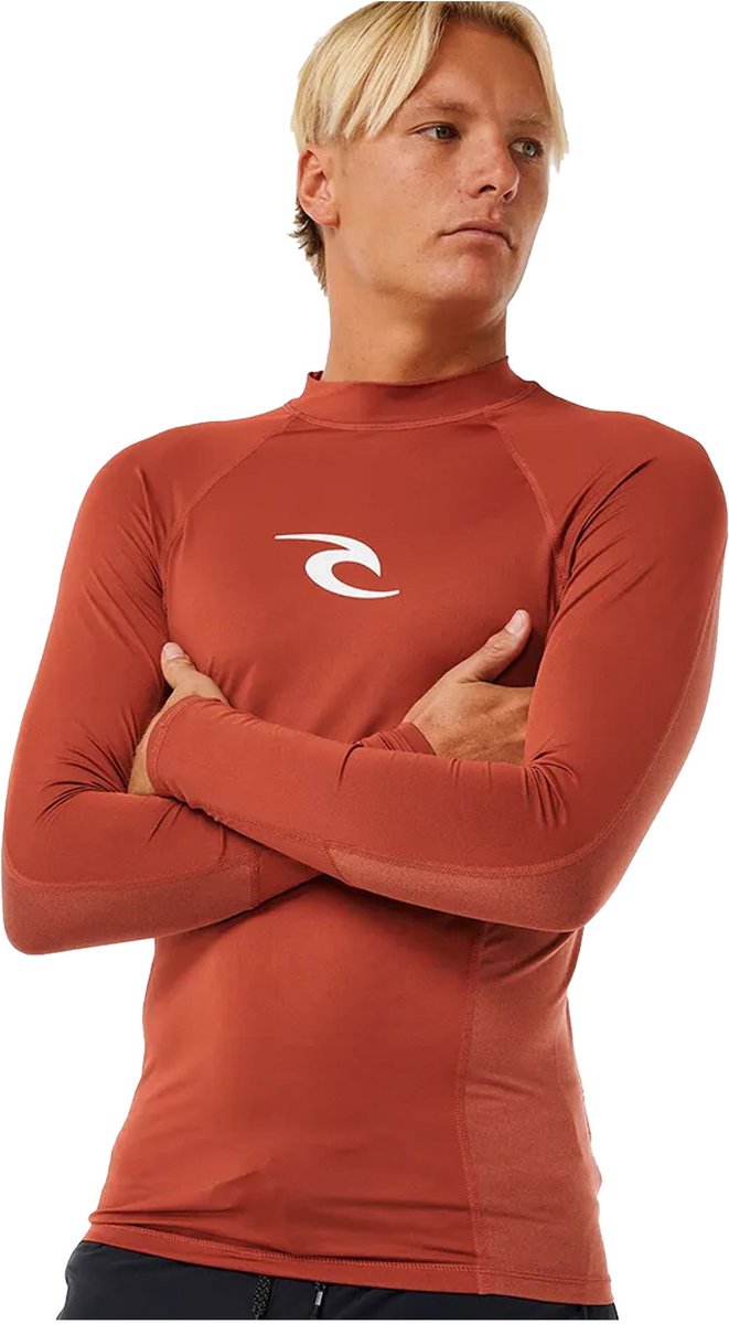 2025 Rip Curl Heren Waves UPF Performance Long Sleeve Lycra Vest 141MR