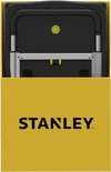 Ingeklapte Stanley platte handwagen in een gele displaydoos.