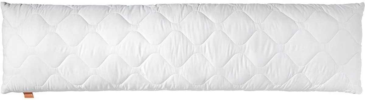 GTB® Lang Kussen voor Zijslapers - Lichaamskussen - Lang Kussen - Wit - 145cm x 40cm x 1cm