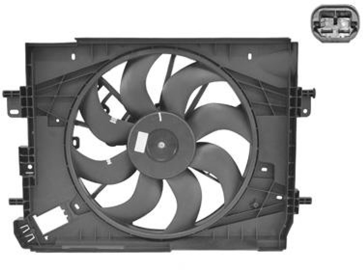 Van Wezel - AUTO DIFFUSER VOOR DACIA DOKKER 2012-2021 214753416R