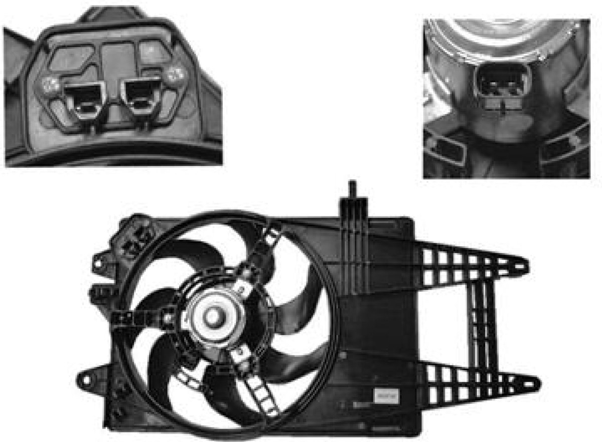 Van Wezel - AUTO DIFFUSER VOOR FIAT IDEA 2004-2011 0046834077