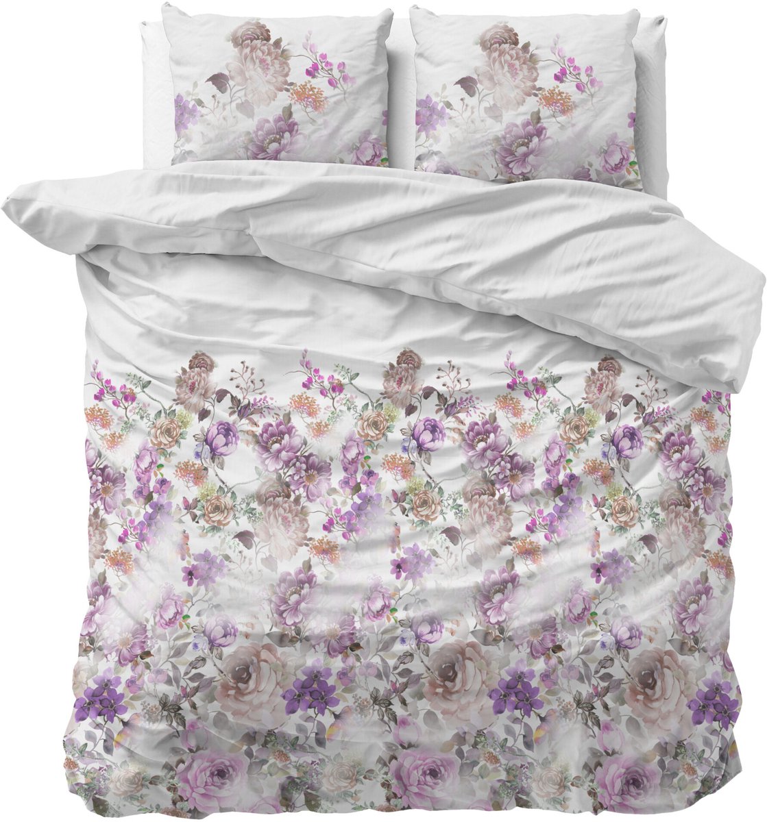 Sleeptime dekbedovertrek Jenice Roze 240 x 220 cm