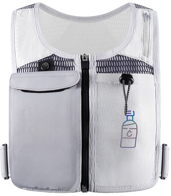 KAMCYCLE Hardloopvest, hydratatievest, rugzak met 500 ml