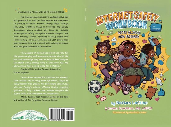 Internet Safety Workbook for Tweens - cover