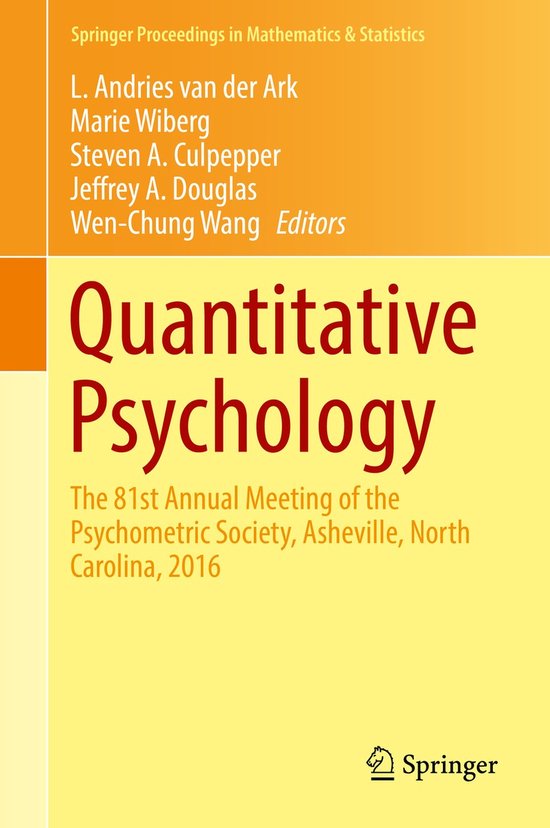 Quantitative Psychology - cover