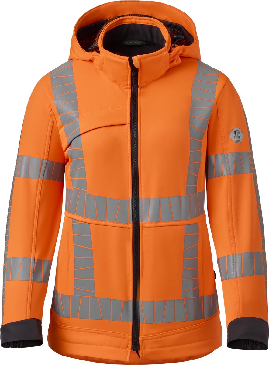 HAVEP Softshell Dames RWS+ 50482 - Fluo Oranje/Charcoal - 3XL