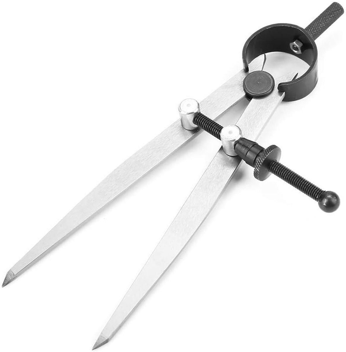 Verstelbare Stalen Verdeler - Geometriehulpmiddel - 1 stuk - Zwart - Staal - 100 mm