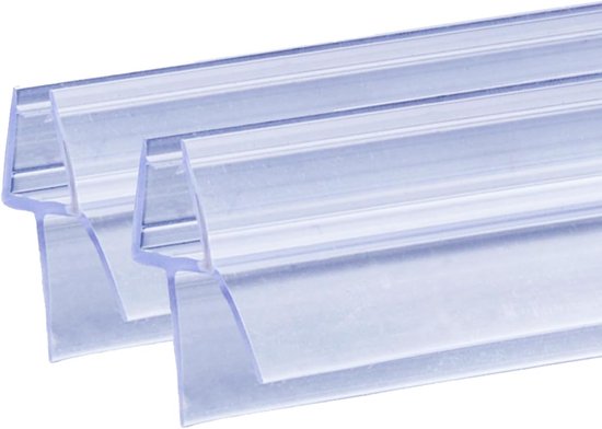 Afdichtprofiel voor douchecabine 8 mm zwart