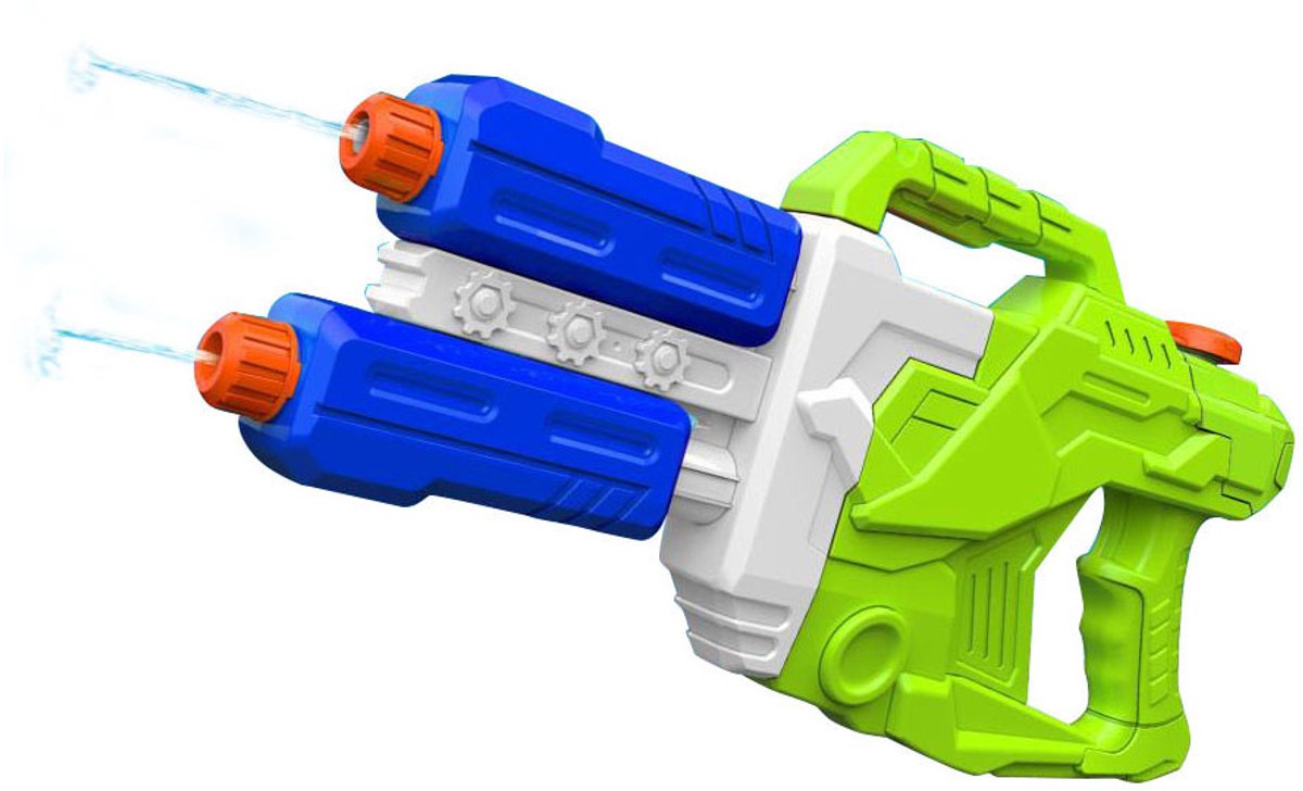 Waterpistool dubbelloops speelgoed waterpret voor kinderen.