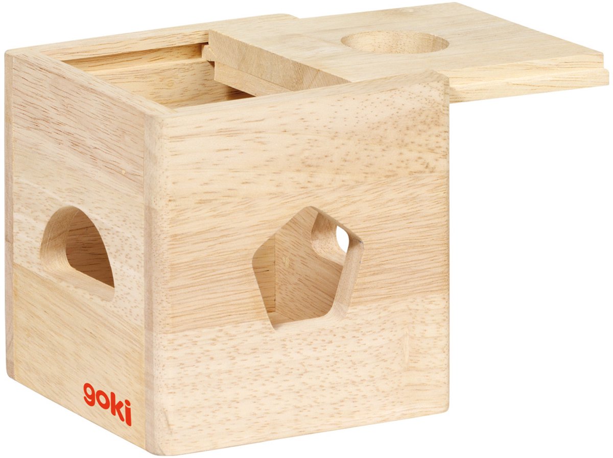 Sorteerkist: DIVERSE VORMBLOKKEN II 11x11x11cm, 6 verschille