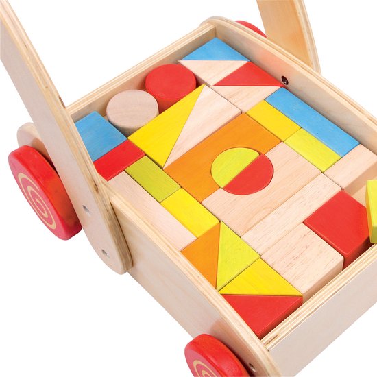 Small Foot - Loopwagen Bouwblokken van Small Foot — afbeelding 2