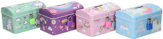 Tirelire avec Serrure Licorne