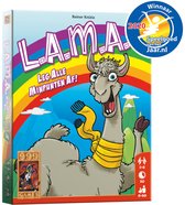 999 Games - LAMA - Vlot Kaartspel - Eenvoudige spelregels - Familiespel - Gezelschapsspel - Educatief spel - Klein cadeautje