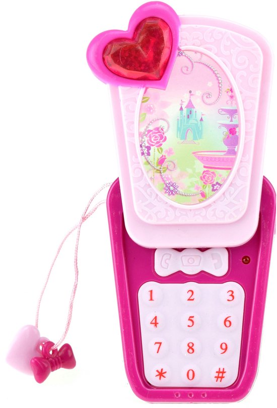 Toi-toys Prinsessen Telefoon Met Licht En Geluid Roze
