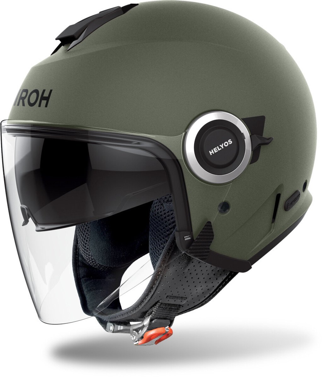 Airoh Helyos Color Military Groen Mat Jethelm - Maat XL - Helm
