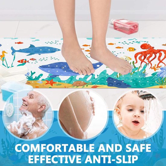 Tapis de bain en mousse anti-dérapant pour nouveau-né, coussin de baignoire pour