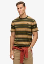 Superdry - Gestreept T-shirt met relaxte pasvorm - Heren - T-shirts