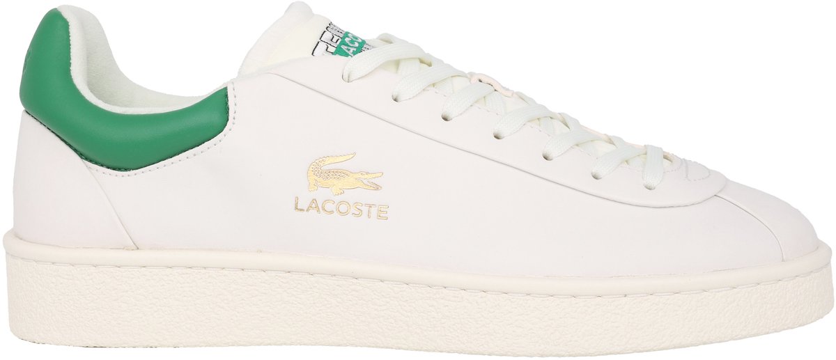 Lacoste Baseshot heren sneaker – EU 11 UK Wit