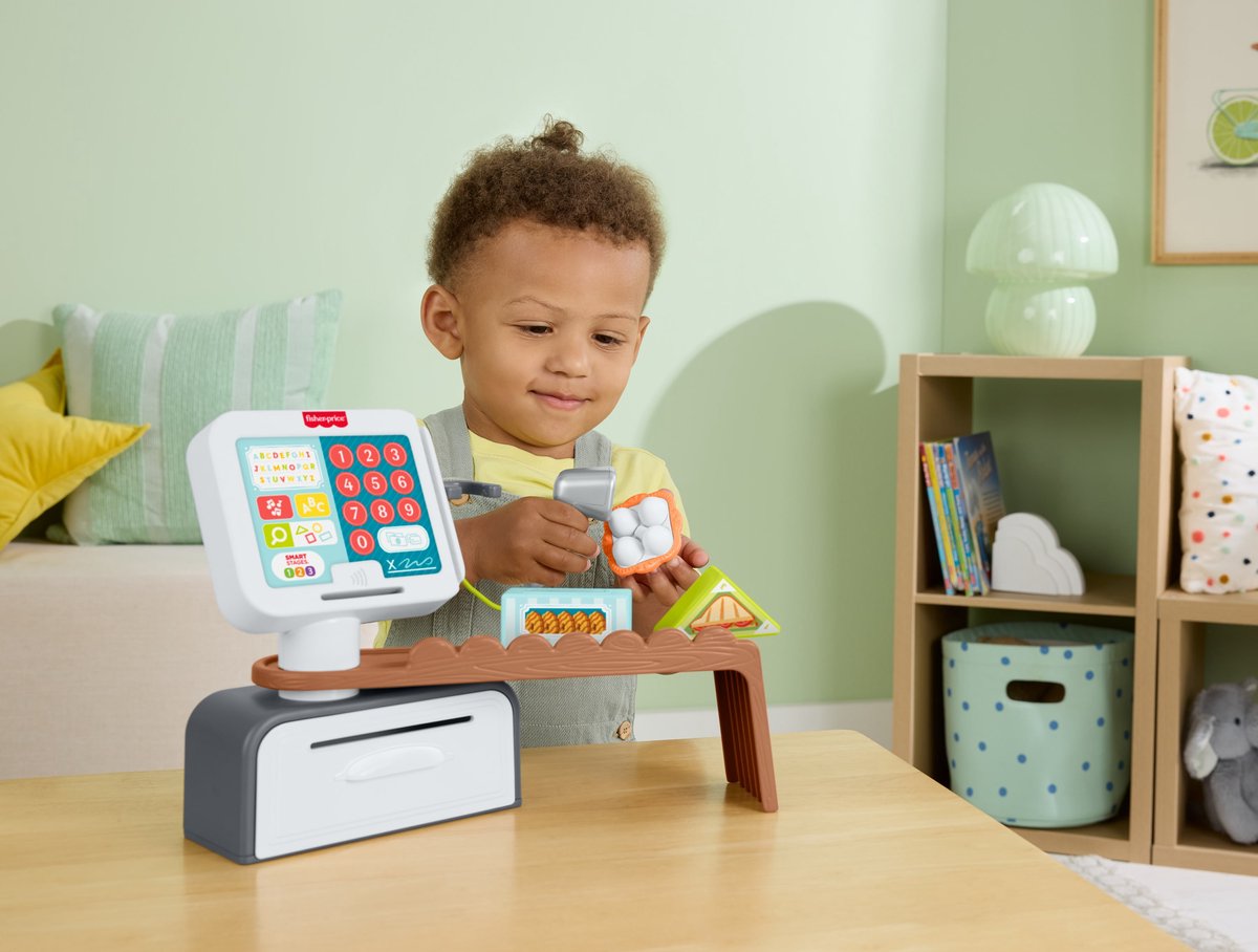 Fisher-Price Leerplezier Tellen en Shoppen - Speelgoedkassa — afbeelding 5