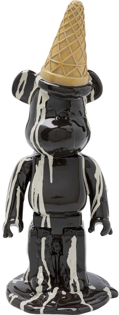 Woonaccessoires beer ijs zwart Kare Design