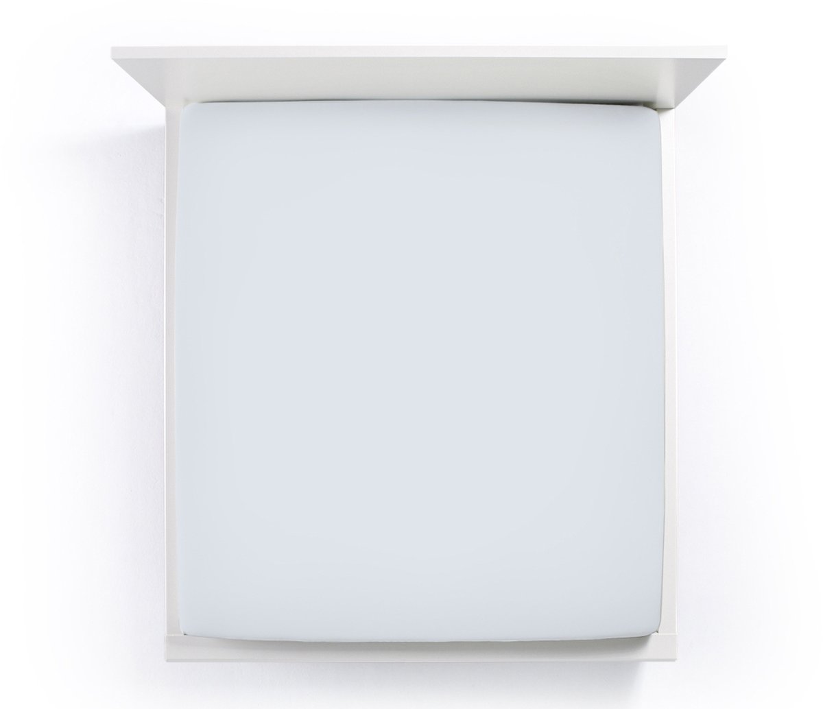 Hoeslaken Bella Donna Jersey Alto 90-100x200-220 cm (lichtgrijs 0703)