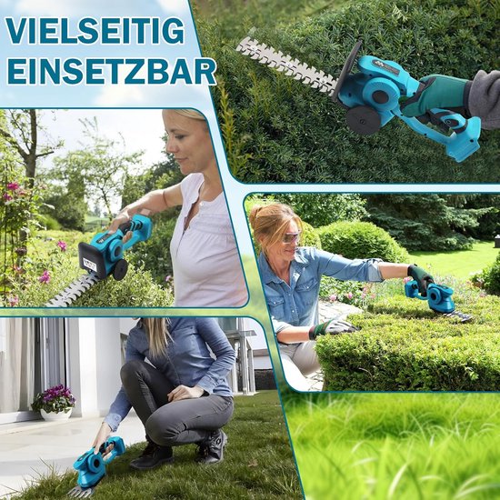 Buxusschaar met Accu - Heggenschaar - Mini Kettingzaag van GARDENA — afbeelding 5