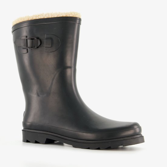 Mountain Peak gevoerde heren regenlaarzen zwart - Maat 43 - 100% stof- en waterdicht