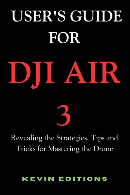 User's Guide For DJI Air 3 - cover