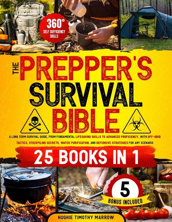 The Prepper's Survival Bible [25 Books in 1] - cover