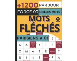 Par Jour Parisiens Mots fléchés force 3 grilles +1200 mots v.1