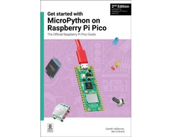 Omslag van Get Started with Micropython on Raspberry Pi Pico: The Official Raspberry Pi Pico Guide