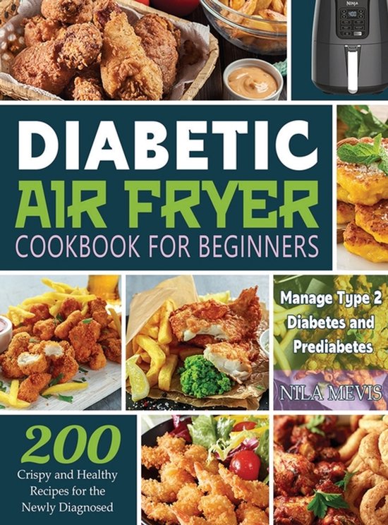 Diabetic Air Fryer Cookbook for Beginners - cover