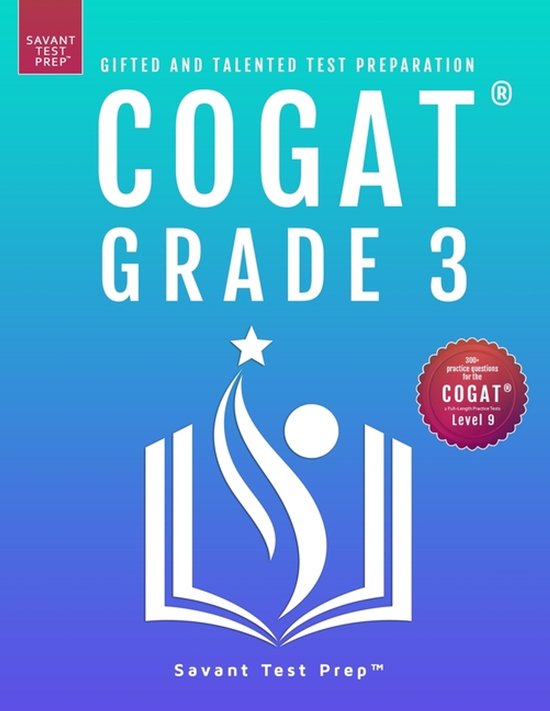 COGAT Grade 3 Test Prep - cover