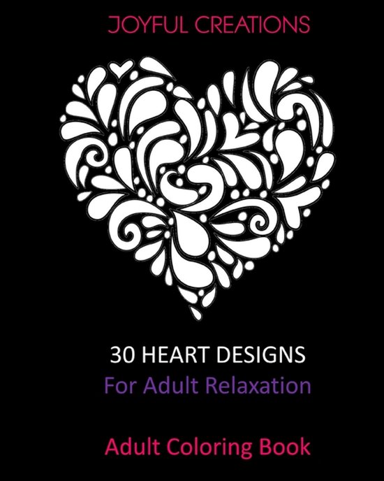 30 Heart Designs For Adult Relaxation - cover