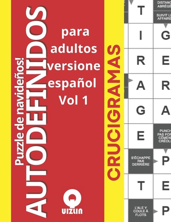 Puzzle de navideños! autodefinidos Crucigramas para adultos ... - cover