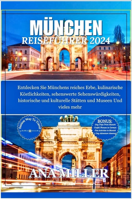 München Reiseführer 2024 - cover