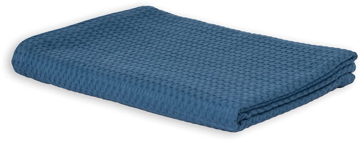 Unyqoos® Stijlvolle Wafeltextuur Sprei van Hoogwaardig Biologisch Katoen voor Elke Interieurstijl
