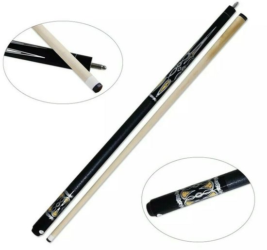 Queue de billard Pegasi Classic 146cm 2 pièces Black Hawk