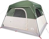 Bol.com vidaXL - Tent - 4-persoons - waterdicht - groen aanbieding