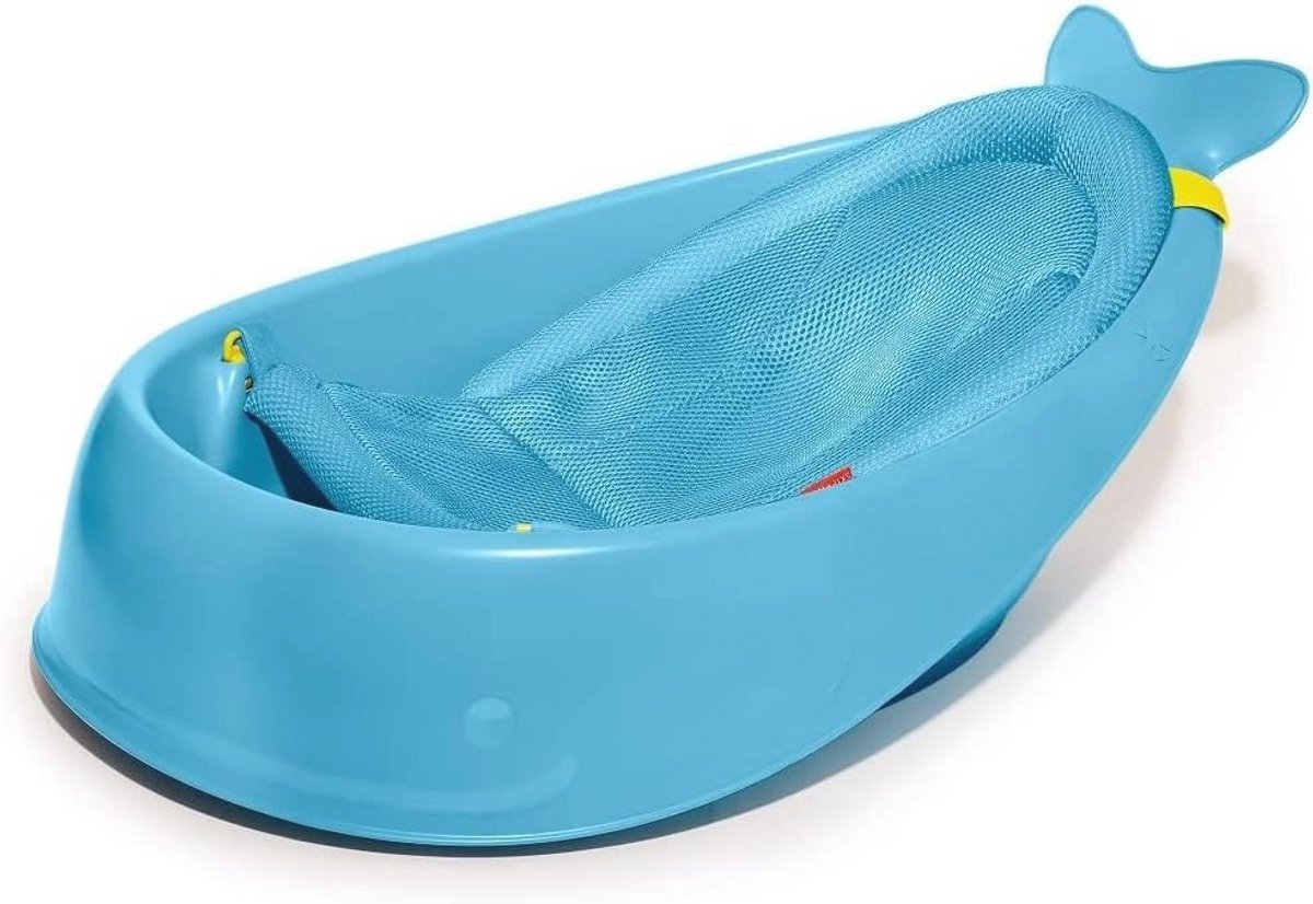 3-Stage Baby Badkuip met Ergonomisch Kussen - Veilig en Comfortabel