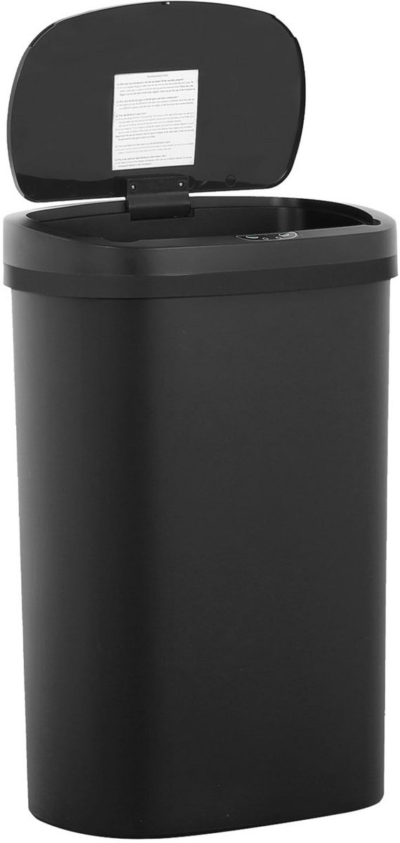 Automatische Sensor Keuken Prullenbak 13 Gallons - Touchless Afvalbak voor Badkamer, Slaapkamer en Thuis