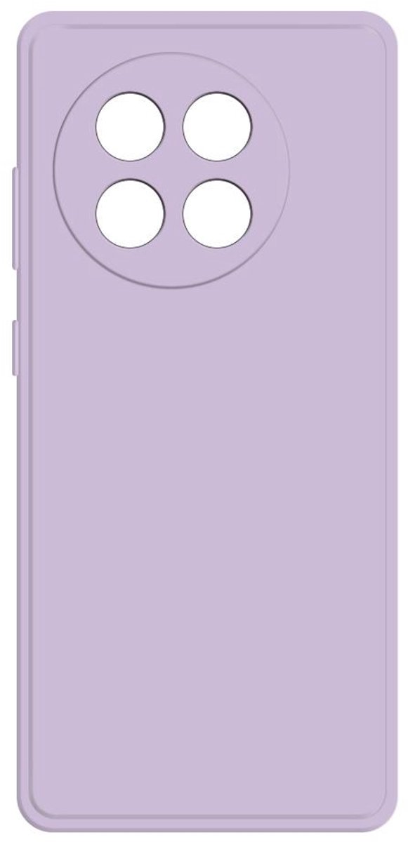 Hoesje voor OnePlus 13R - Phonesta Color Silicone Back Cover - Lichtpaars