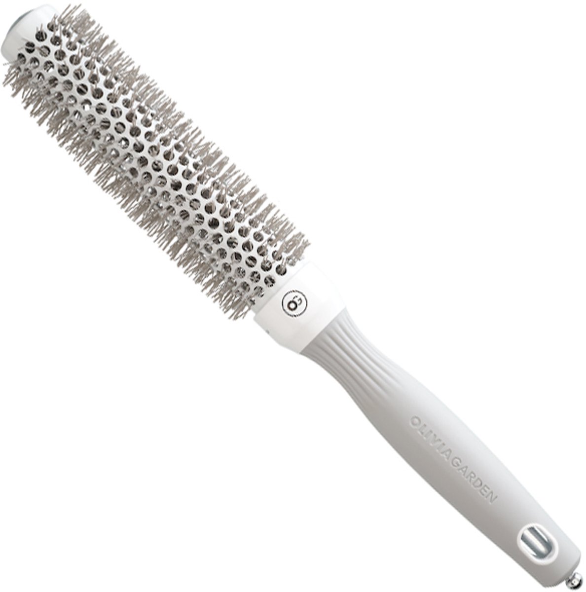 Olivia Garden Expert Blowout Speed Wavy Föhnborstel Wit-Grijs