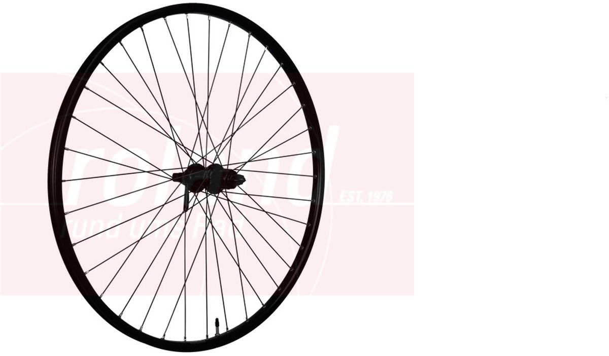 Roland Achterwiel Rival 21-584 zwart disc QR 10v