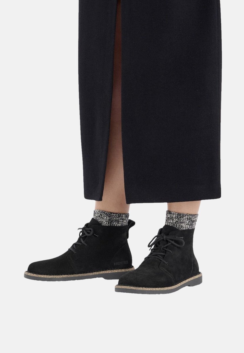 Birkenstock Stiefelette Uppsala Mid Schnürstiefel Zwart