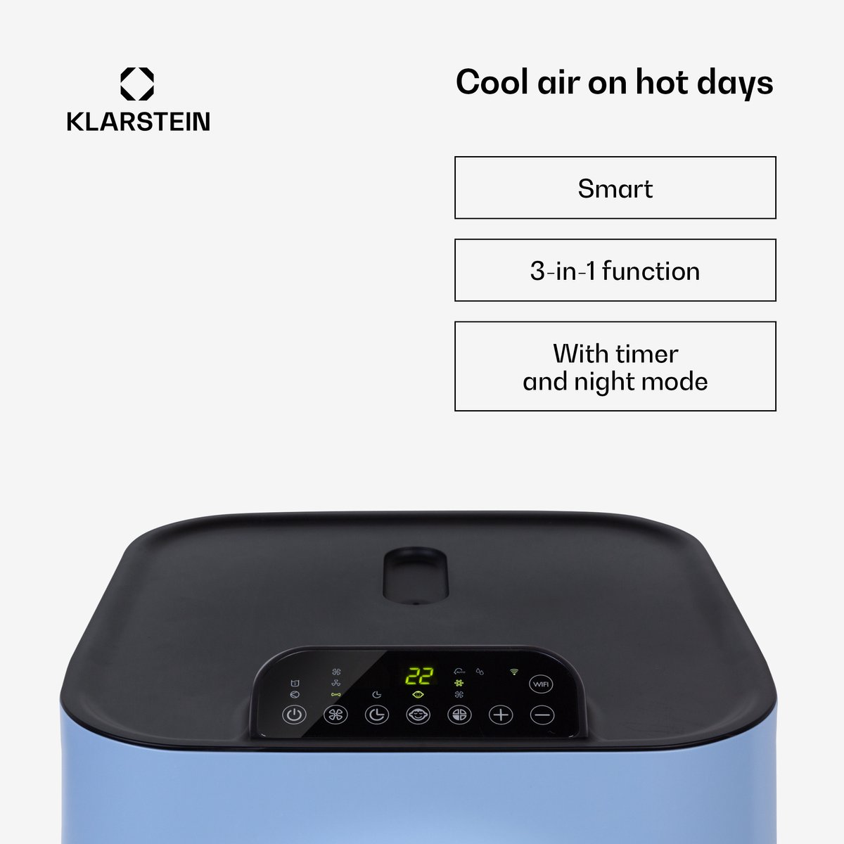 Klarstein mobiele airconditioner (EAN: ...8768) - afbeelding 3