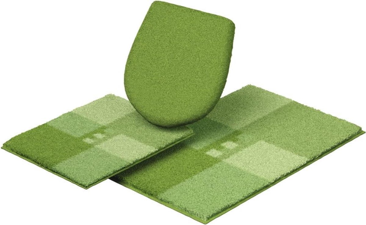 Ultra Zachte Antislip Badmat Set van 3 met Uitsparing - Perfect voor Veiligheid en Comfort