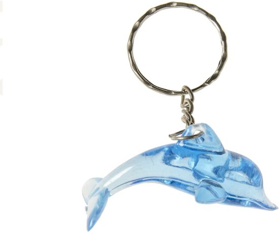 Duckiez Sleutelhanger Dolfijn Blauw - 1 stuk